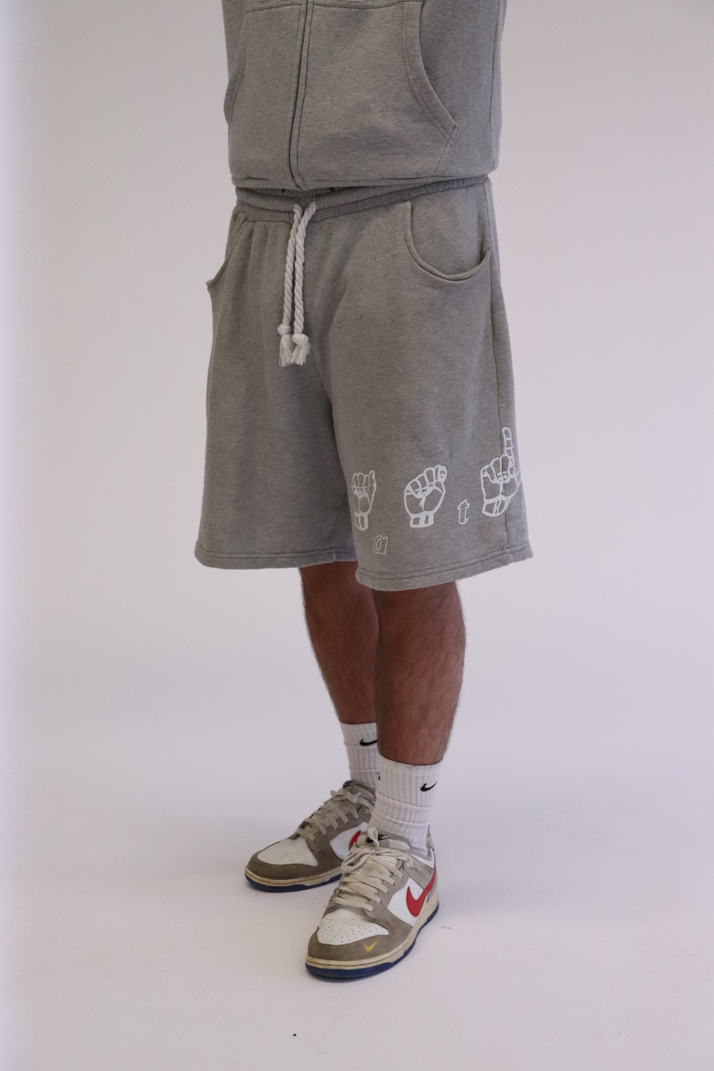 ASL SHORTS [HEATHER GREY]