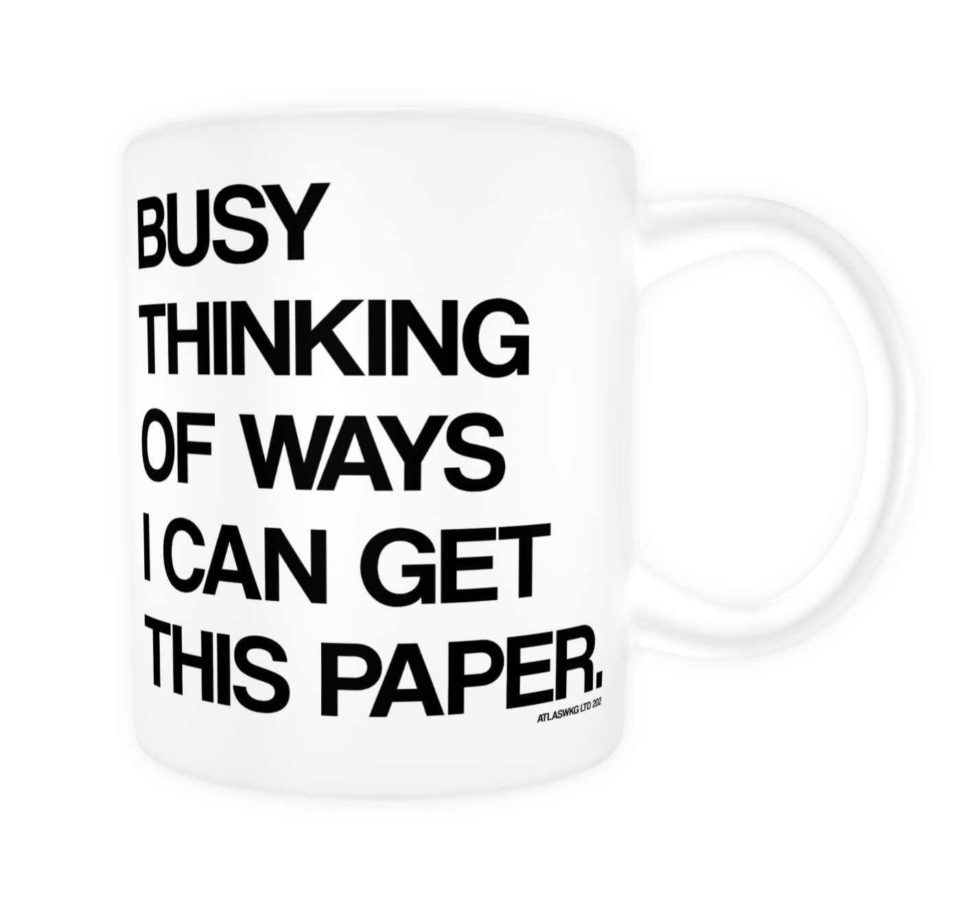 BUSY THINKING MUG