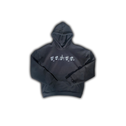 ASL HOODIE [BLACK]